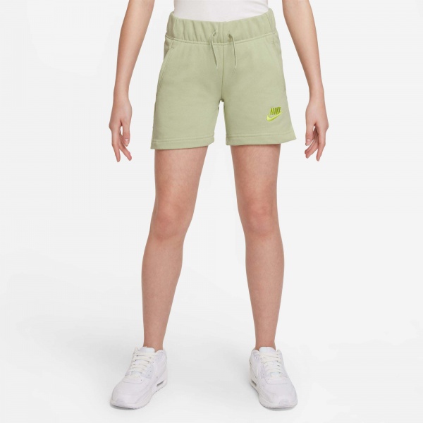 Шорты Nike CLUB FT 5 IN SHORT DA1405-371 р. XL зеленый