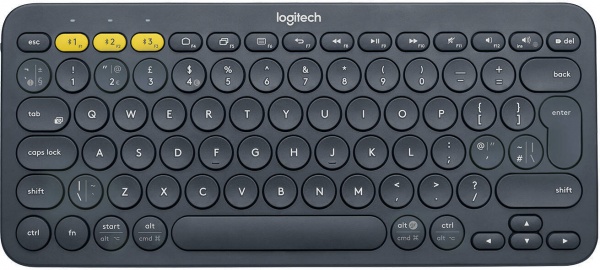Клавіатура Logitech K380 Multi-Device Bluetooth UA (L920-007582) dark grey 