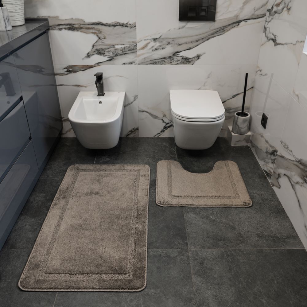 Набір килимків Dariana STANDARD 57x100+57x50 какао