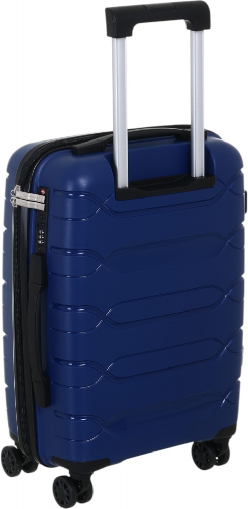 Валіза Compass №XY007 S 36 л синій 49x35x21 см