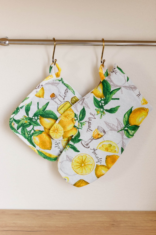 Рукавиця Positana 16x33 см жовтий Прованс