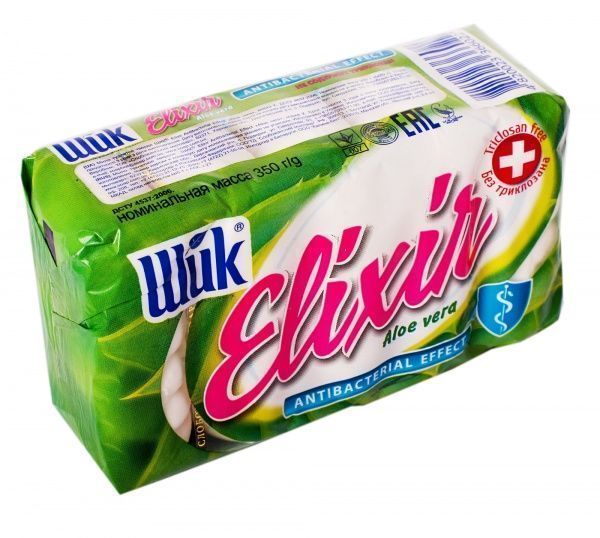 Мыло Шик ELIXIR Алоэ 350 г 5 шт./уп.