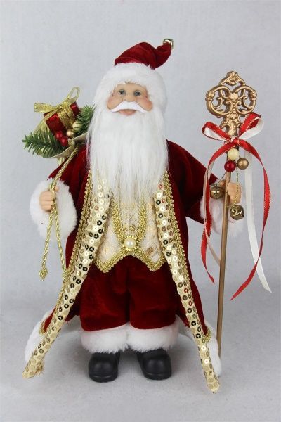 Декоративная фигура Санта ST12-61523 30 см 