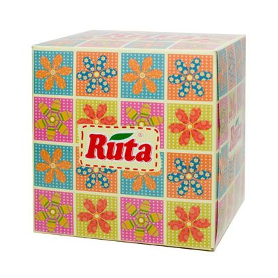 Салфетки косметические Ruta Номе цветок 80 шт