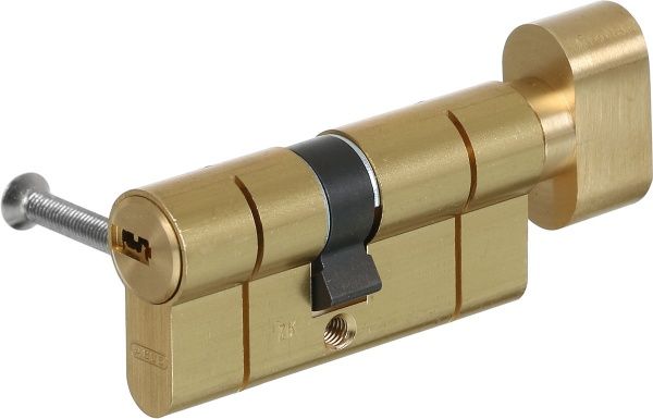Цилиндр Abus KD6PS 30x35 ключ-вороток 75 мм матовая латунь