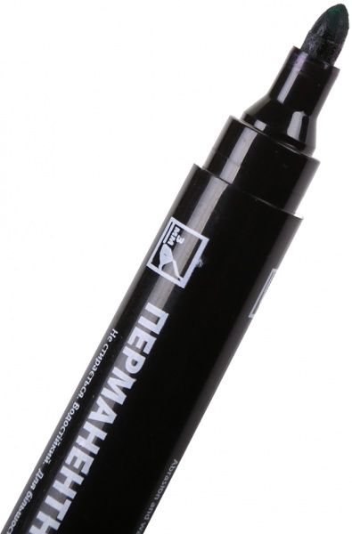 Маркер перманентний 4Office 1-3 мм 4-101 зелений 