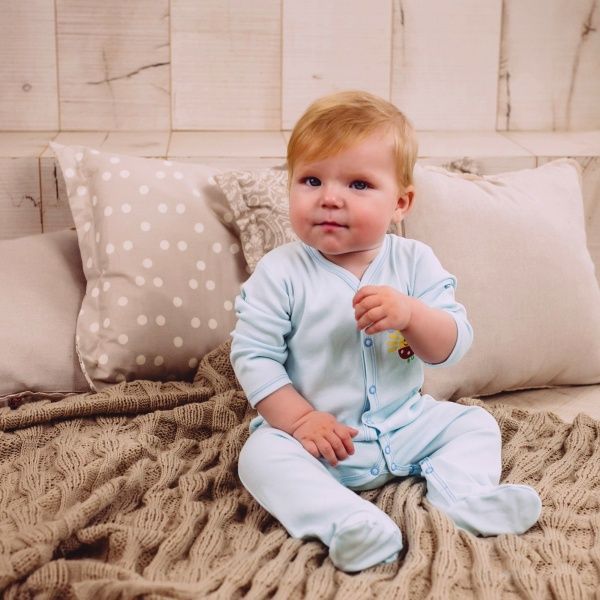 Чоловічок Lucky tots р.56 блакитний 1Л 