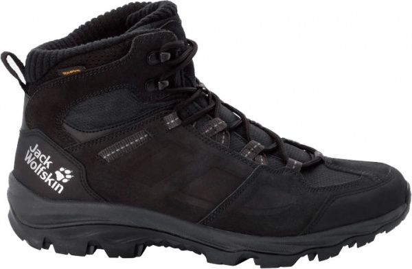 Ботинки Jack Wolfskin VOJO 3 WT TEXAPORE MID M 4042391-6369 р. UK 8,5 серо-черный