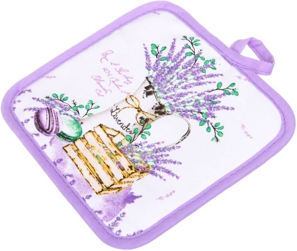 Набір кухонний Прихватка і рукавичка Luna Лаванда 