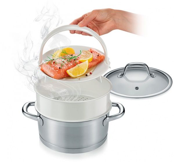 Вставка в кастрюлю Паровая тарелка PRESTO Steam 20 см 423020 Tescoma