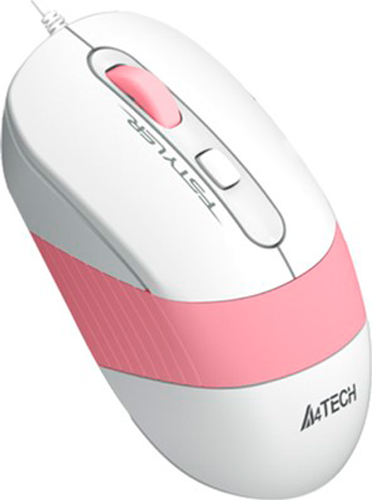 Мишка A4Tech FM10 White/Pink USB (FM10 (Pink)) 