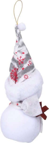 Подвеска Снеговик пенопласт микс 4 вида 20 см 