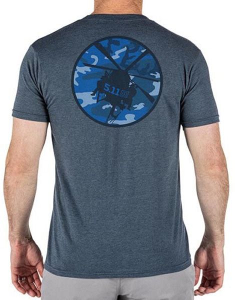 Футболка мужская 5.11 Tactical Little Bird Sunrise 749 41280ABZ-749 р. M синий