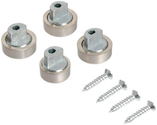 Тримач для дзеркала MDF 601 small матовий хром 4 шт DC