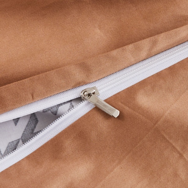 Комплект постельного белья Salerno 2 темно-серый с белым La Nuit 