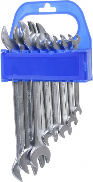 Набір ключів ріжкових ВІЗ сумка (7-24)