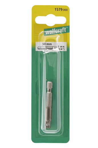 Перехідник для змінної торцевої головки Wolfcraft 1/4