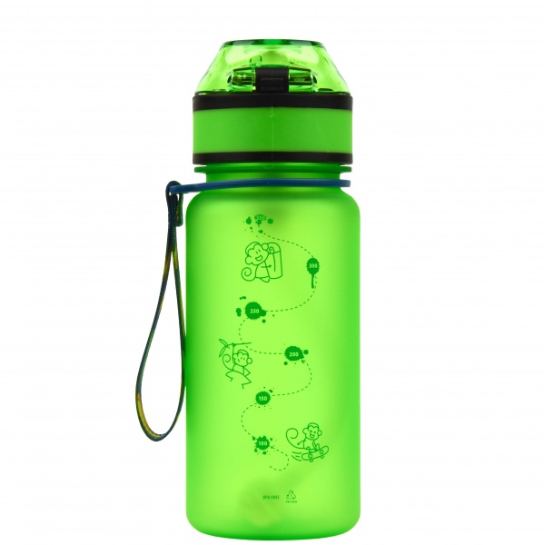 Пляшечка для води LittleBig 350 мл салатова