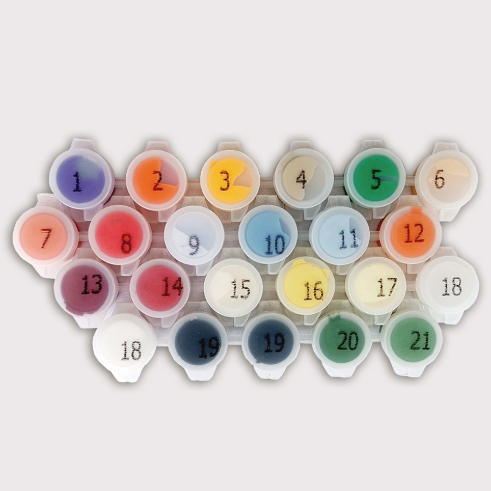 Картина по номерам Riviera Blanca Гном со светодиодной подсветкой ГР1-008