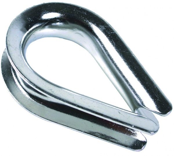 Коуш для сталевих канатів 14 мм