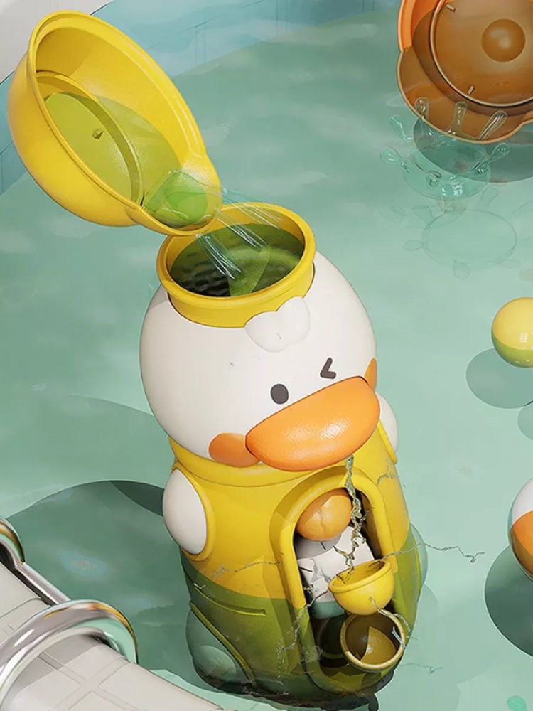 Іграшка для ванни Zhorya Каченя-водоспад 558-7A