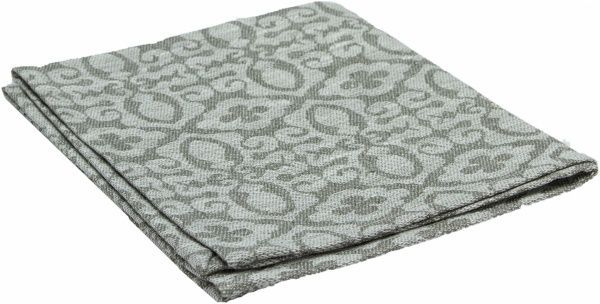 Салфетка Галерея льна жаккардовая 35x35 см серый 