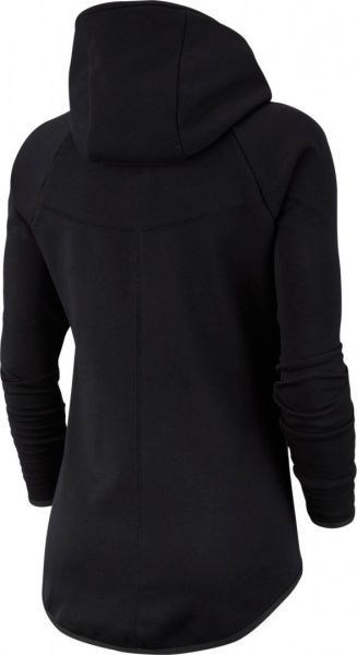 Джемпер Nike W NSW TCH FLC WR HOODIE FZ BV3455-010 р. XL чорний
