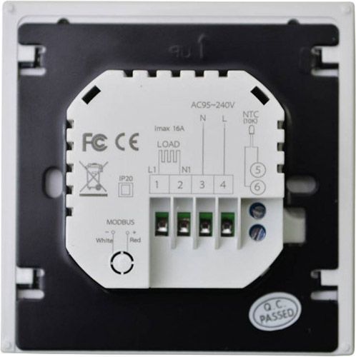 Терморегулятор Heat Plus BHT-002 Wi-Fi білий