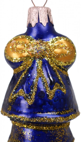 Декорация новогодняя Формовая игрушка в ассортименте 7 см 