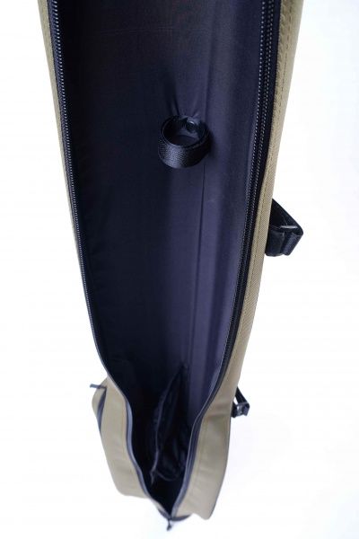 Чехол для удилища KENT&AVER полужесткий №12 зеленый 135 см