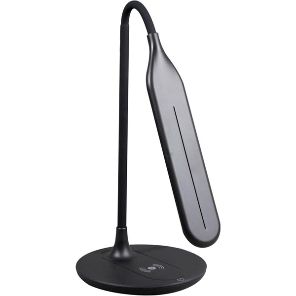 Настольная лампа офисная Светкомплект LED TB 011 X-Charge 6 Вт черная