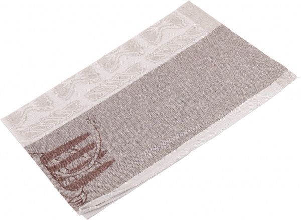 Рушник Паста 2 46x70 см Білоруський льон зелений 