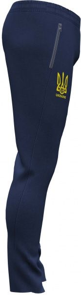 Штаны формы сборной Украины 2021 Joma FED. FUTBOL UCRANIA LONG PANTS AT102367A331 р. XL темно-синий