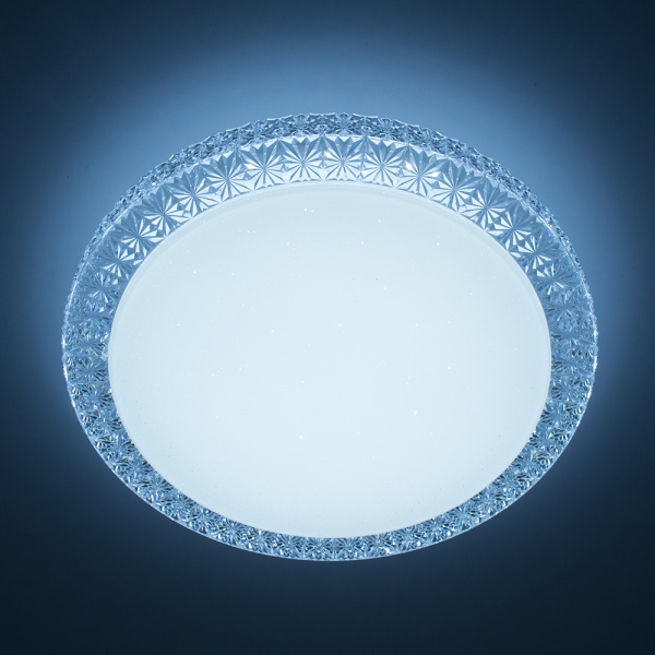 Світильник світлодіодний Luminaria R400 SHINY 40 Вт прозорий/білий 3000-6000 К PLUTON 40W RGB 