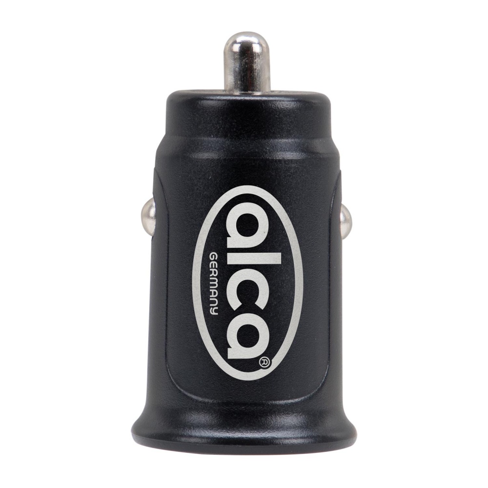 Зарядное устройство Alca USB A Type C 3.0 black