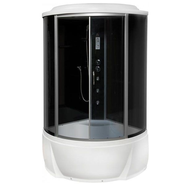 Гидромассажный бокс SELAK VK 11 1100*1100*2150 профиль сатин ст.графит