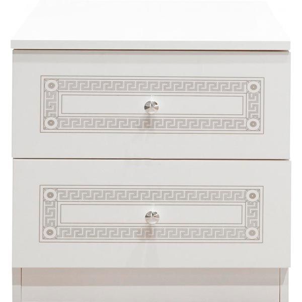 Тумба прикроватная Embawood Стелла белая