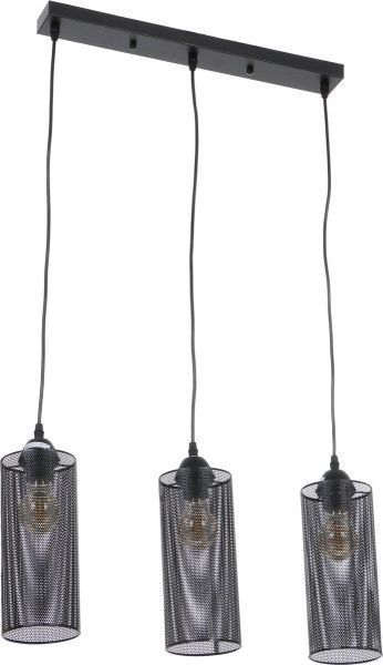 Підвіс Accento lighting Girona 3x40 Вт E27 чорний 