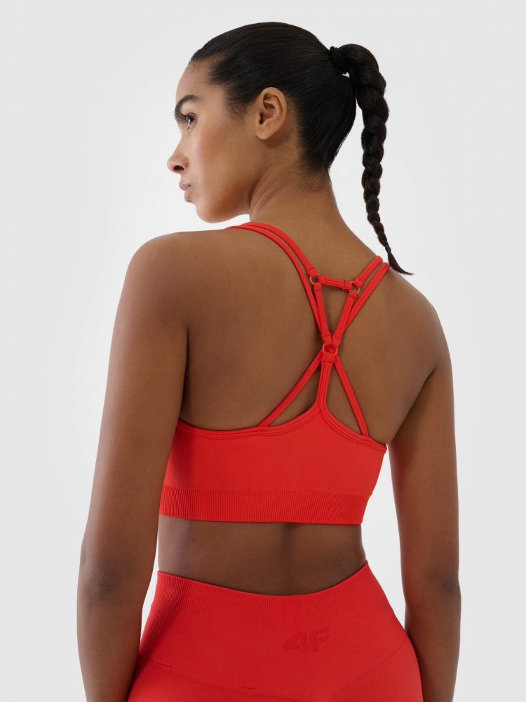 Бра 4F SPORT BRA F211 4FRSS25USBAF211-62S р.XS-S червоний