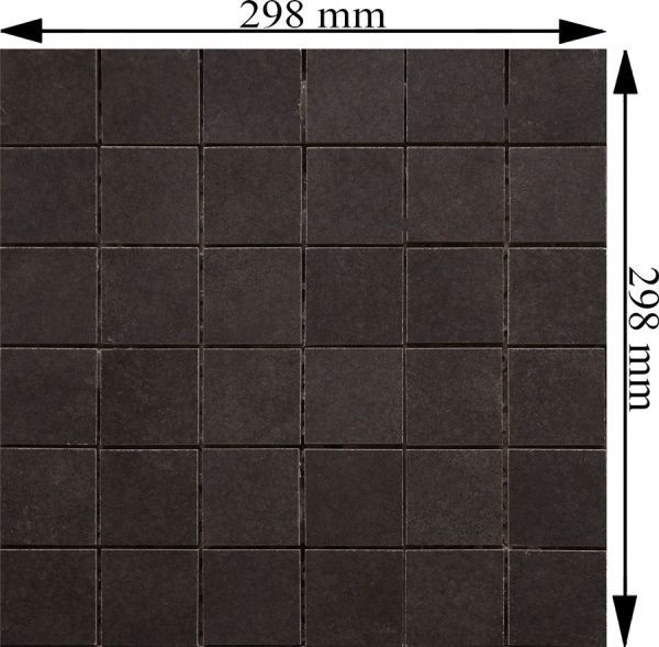 Плитка Cersanit Сіті Скверс мозаїка антрацит 29,8x29,8 