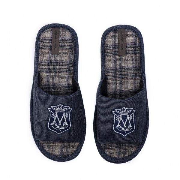 Тапки домашние Twins HS-VL р. 40-41 серый 