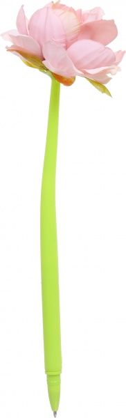 Ручка шариковая Пион розовый 