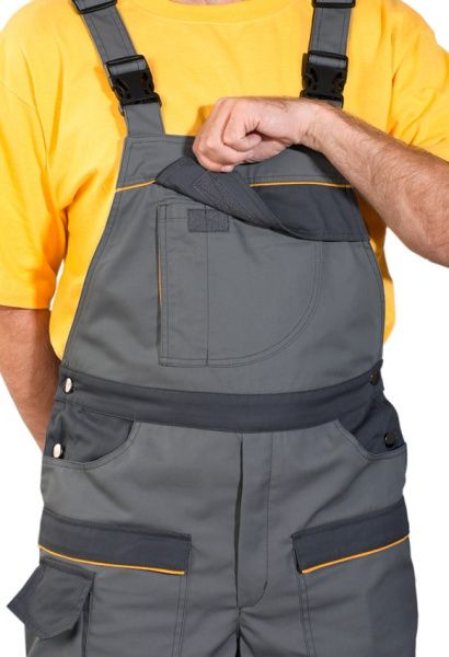 Полукомбинезон рабочий 1-107 АТИС К5 р. 52-54 рост 3-4 1-107 серый