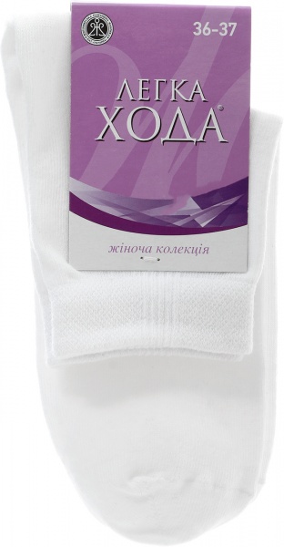 Шкарпетки Легка хода 5068 р. 23 білий 