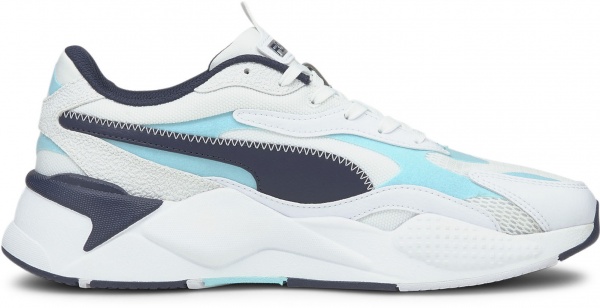 Кроссовки Puma RS-X? Hard Drive 37499102 р.UK 6,5 бело-синий
