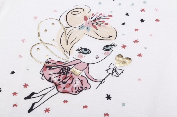 Реглан для дівчинки Blue Seven Фея р.98 білий 750694 X * 98 