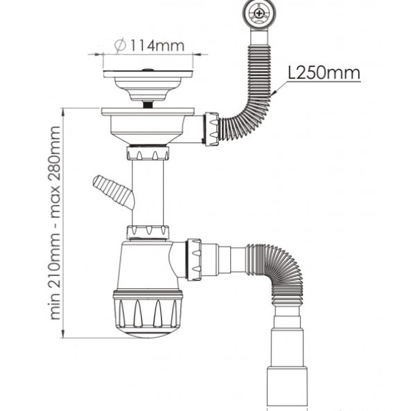 Мойка для кухни Aider BOARD 410