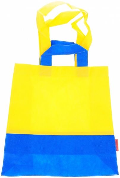 Сумка  Желто-голубая 400x350x100 мм