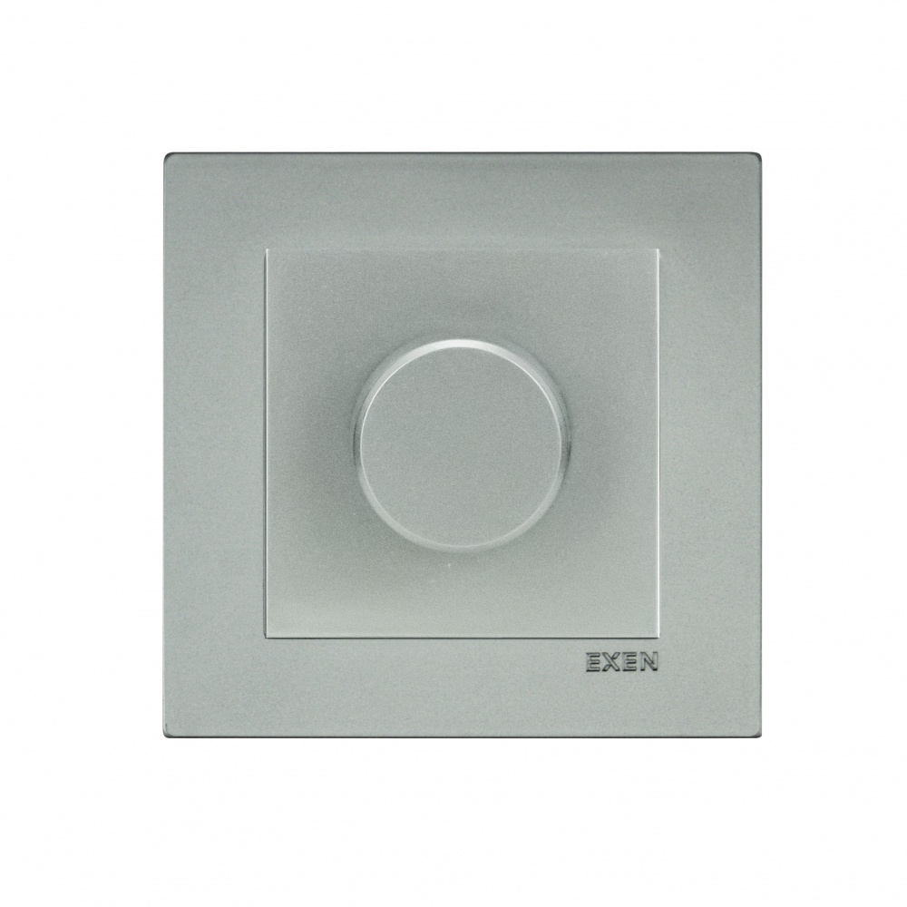 Механізм світлорегулятора EXEN Karell 800 Вт 20 IP срібний 290-001002-225