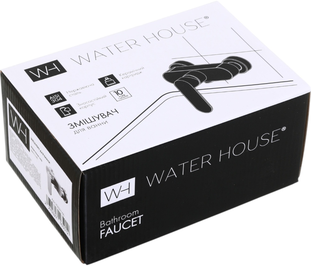 Смеситель для душа Water House Loop сатин